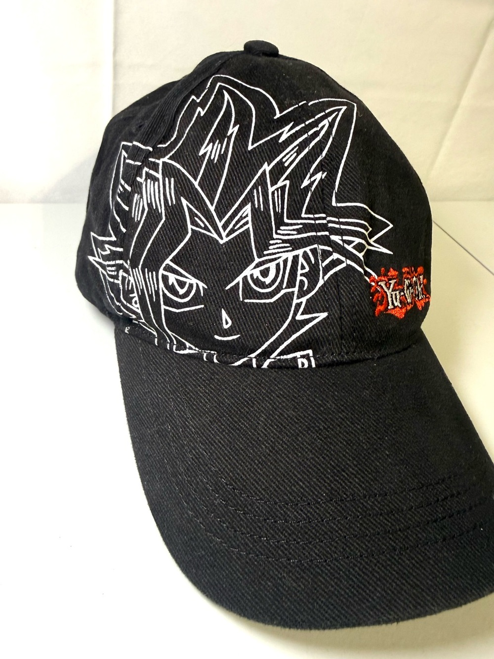 Yu-Gi-Oh Yami Yugi Anime Dad Hat Cap Black Embroidered Y2K Adjustable - Picture 2 of 11